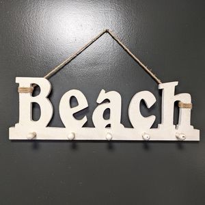 Home Interiors Beach wooden sign